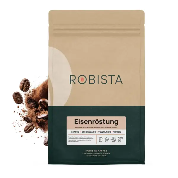 ROBISTA Kaffee No.1 Eisenröstung - Espresso - Vorderseite